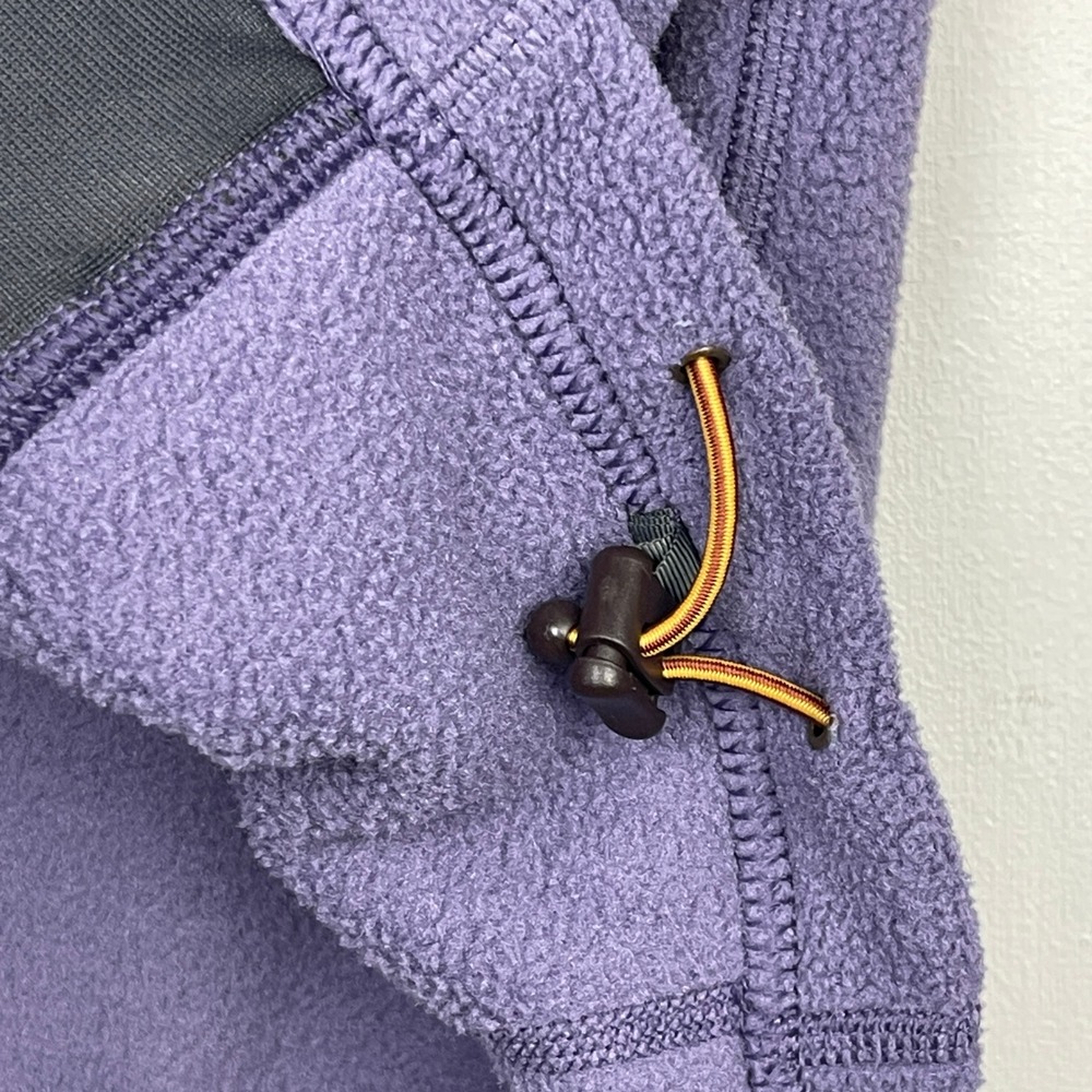 LL Bean Womens Petite S Purple Mountain Classic Full Zip Fleece Jacket 505339 - Picture 9 of 9